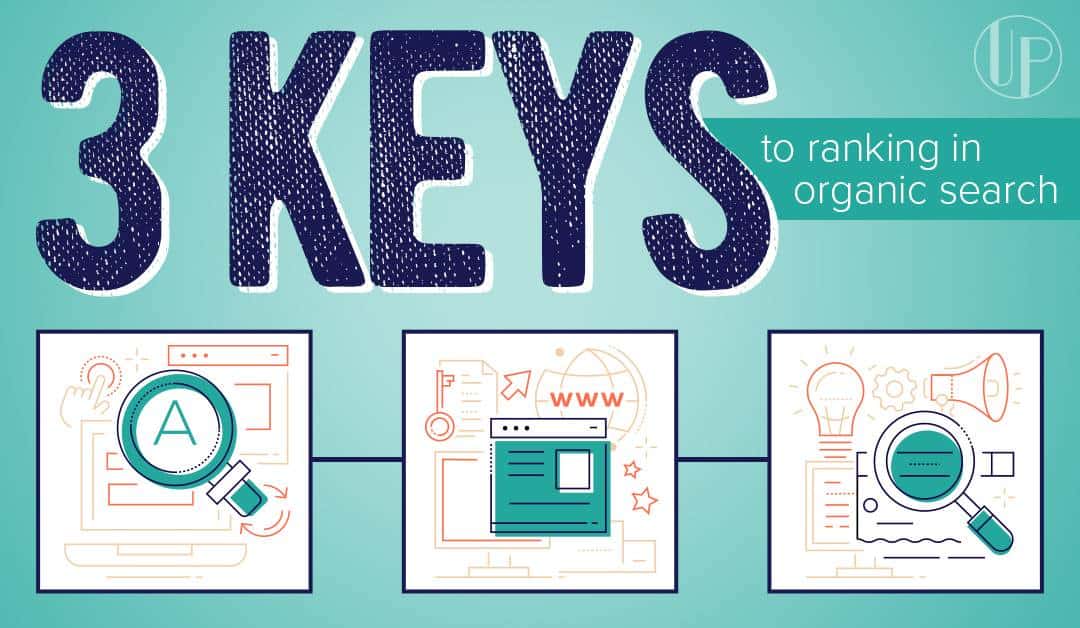 3 Keys to Ranking in Organic Search
